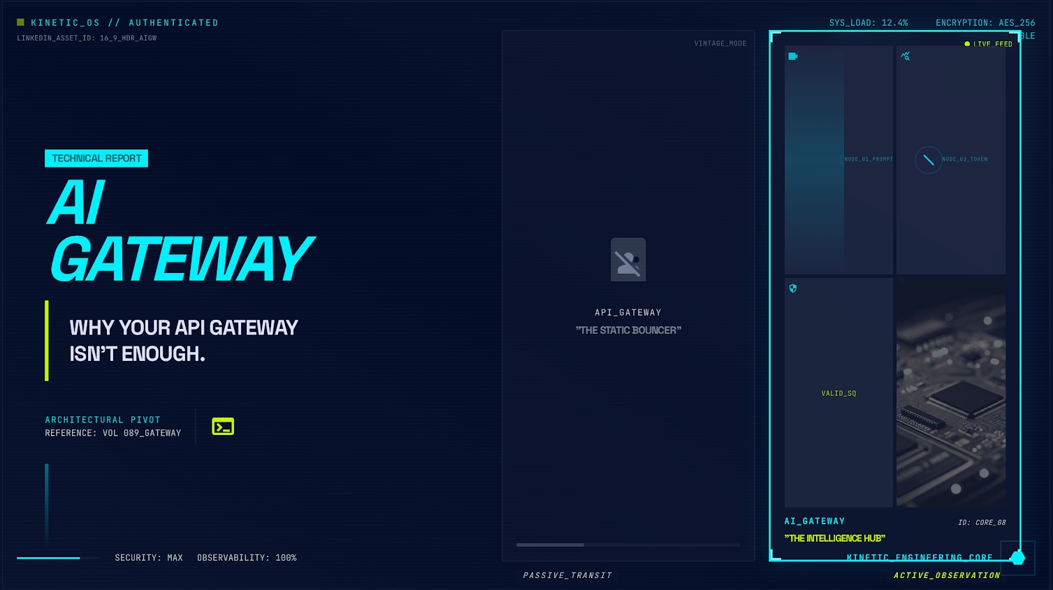 What Is an AI Gateway? (And Why Your API Gateway Isn't Enough Anymore)
