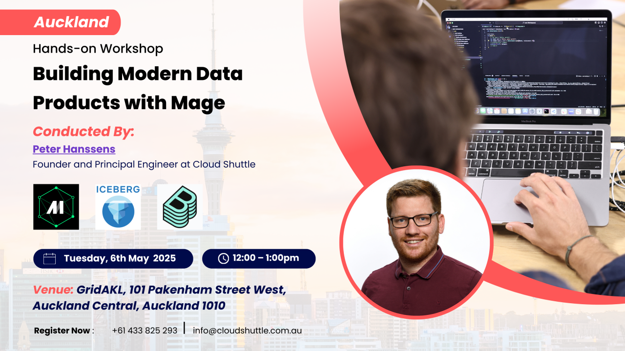 Auckland Workshop: Building Modern Data Products with Mage